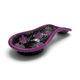 Purple/Black Bats Spoon Rest