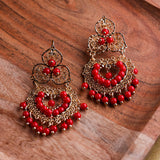 Filigree Beaded Earrings
