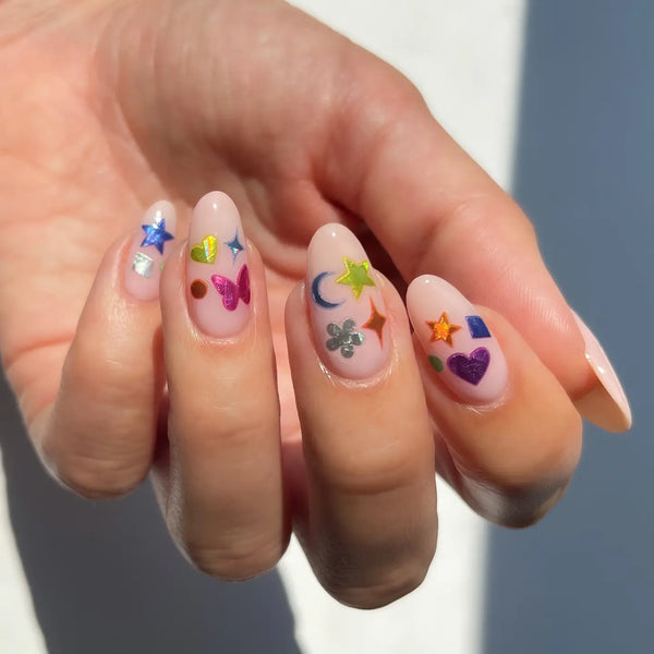 Confetti Nail Art Stickers