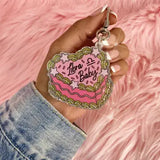 Zodiac Cake Bag Charm / Keychain