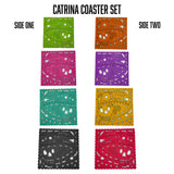 Felt "Papel Picado" Coaster Sets--Catrina