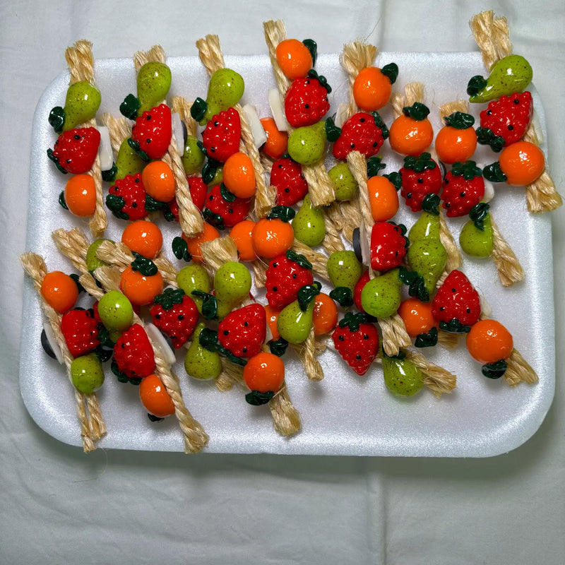 Fruits On Rope Kitchen Magnet