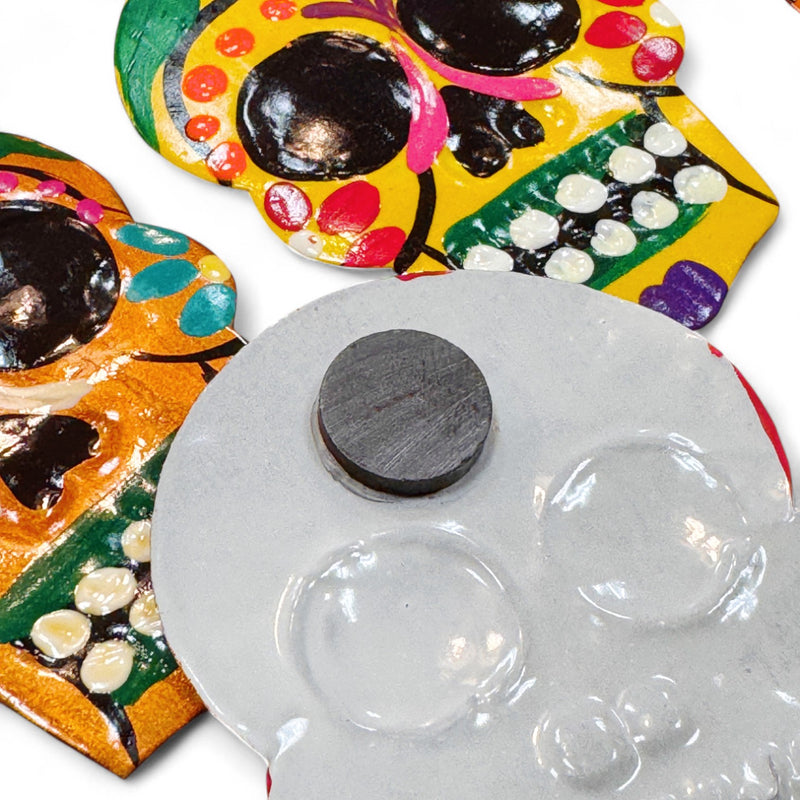 Sugar Skull Hand Painted Magnets