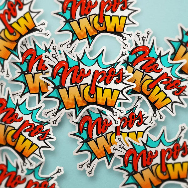No Pos Wow Sticker