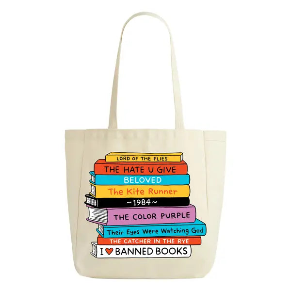 Banned Books Tote Bag