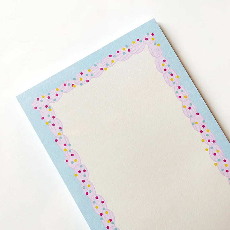 Sheet Cake Notepad