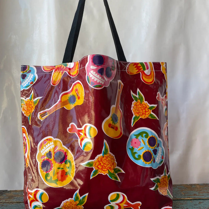 Fiesta Burgundy Large Tote