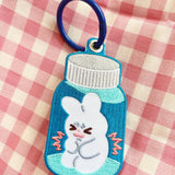 Ibuprofen Gang Embroidered Keychain