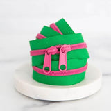 Green Zippers