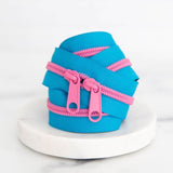 Blue Zippers