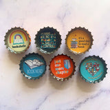 Book Lover Magnets - Handmade