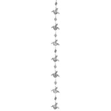 Tin Foil Humming Bird Hanging Decor