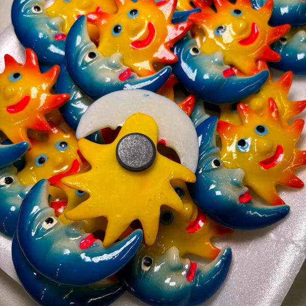 Sun and Moon Kitchen Magnet