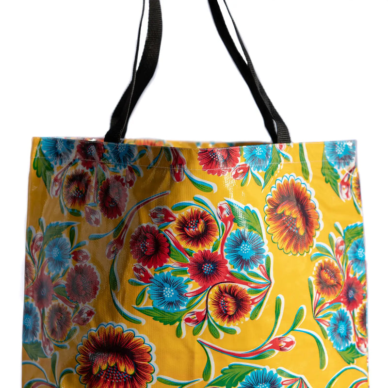 Yellow Bloom Tote - Large