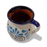 Navy Swirl Engobe Mug