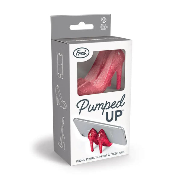 Pumped Up - Phone Stand - Ruby Glitter