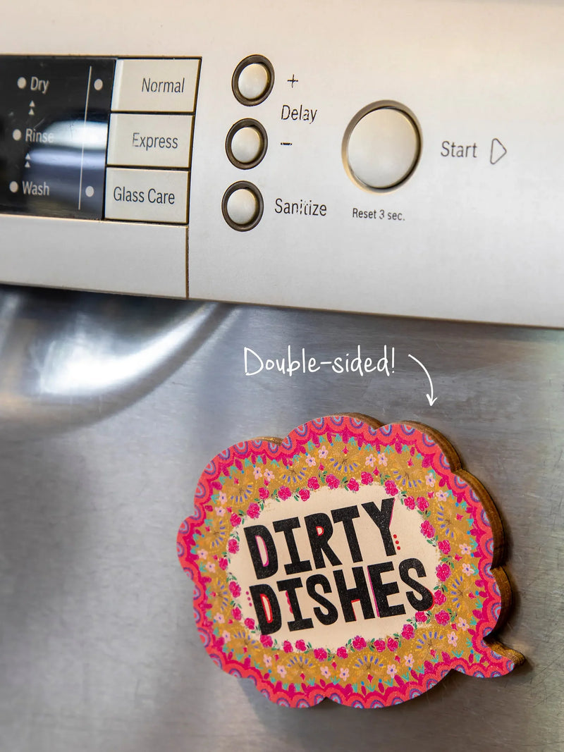 Dishwasher Magnet - Flower