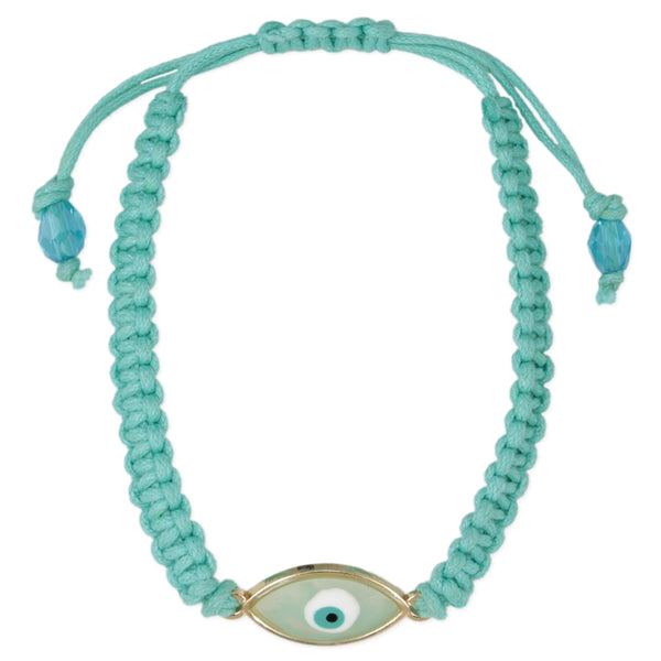 Evil Eye Turquoise Pull Bracelet