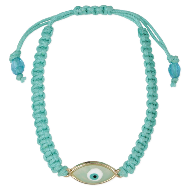 Evil Eye Turquoise Pull Bracelet