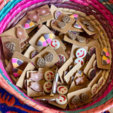 Polvorón Trébol Stud Earrings