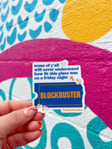 Blockbuster Sticker