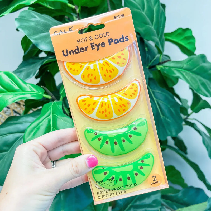 Hot & Cold Eye Pads - Orange/Kiwi