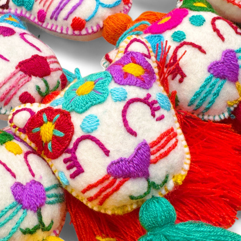 Colorful Cat Pom
