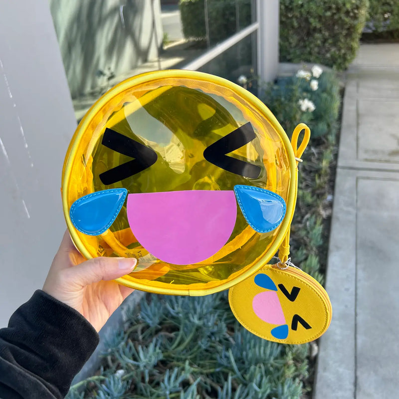 Color Changing Tears of Joy Jelly Emoji Handbag