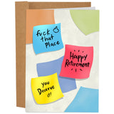 F*ck That Place Happy Retirement Card