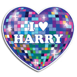 I Heart Harry Die Cut Sticker