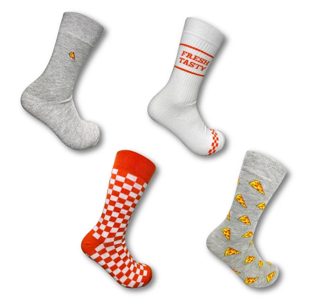 Unisex Pizza Socks Gift Set