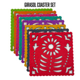 Felt "Papel Picado" Coaster Sets-- Girasol at Sew Bonita in Corpus Christi, TX.