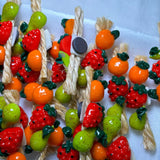 Fruits On Rope Kitchen Magnet