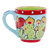 Texas Wildflower Cactus Mug at Sew Bonita in Corpus Christi, TX.