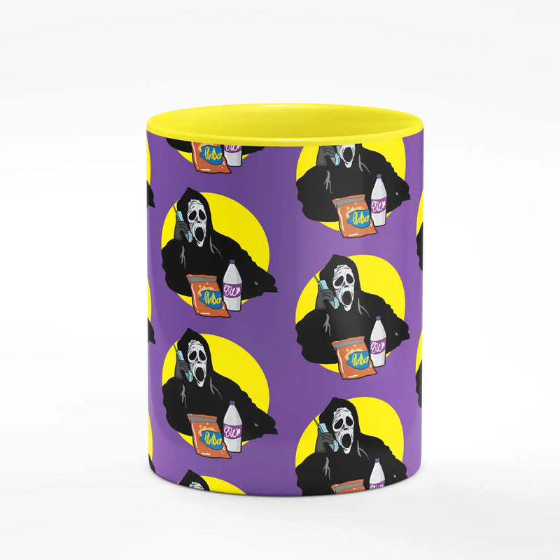 Ghostface Yellow Mug