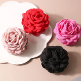 Fabric Rose Hair Clip