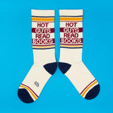 Hot Guys Read Books Gym Crew Socks