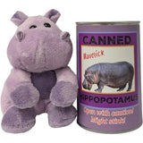 Canned Hippo Plush Toy