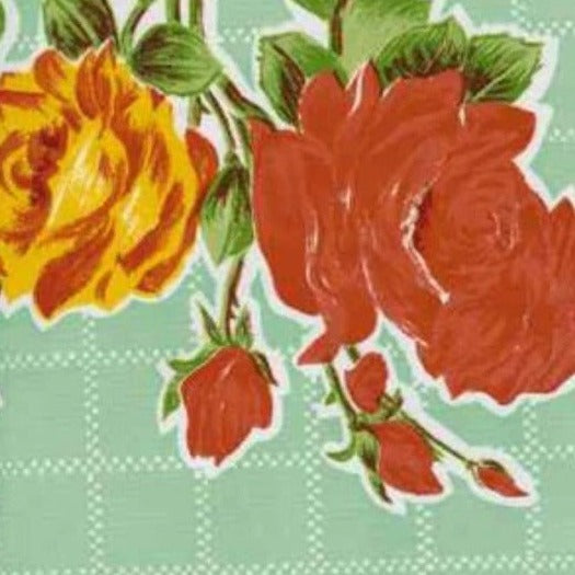 Rosegal Aqua Green Oilcloth at Sew Bonita in Corpus Christi, TX.