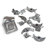 Tin Foil Moon Hanging Decor