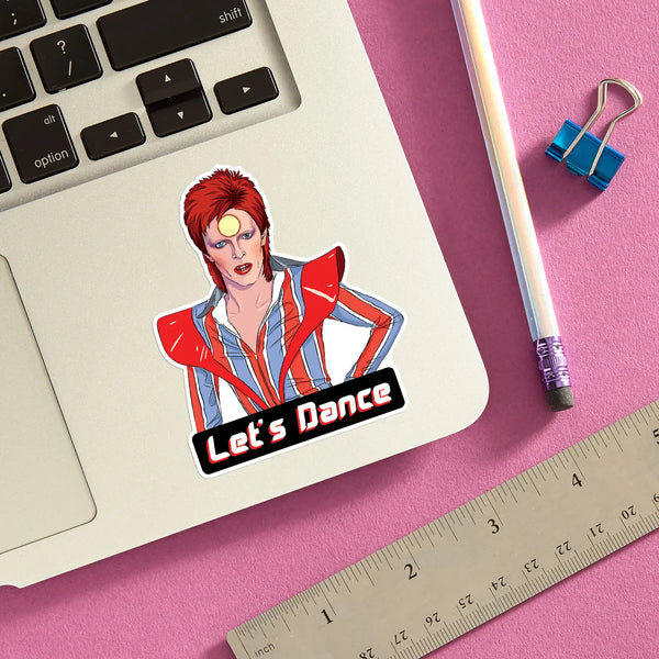 Let's Dance Die Cut Sticker