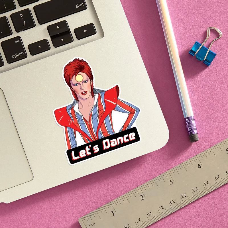 Let's Dance Die Cut Sticker