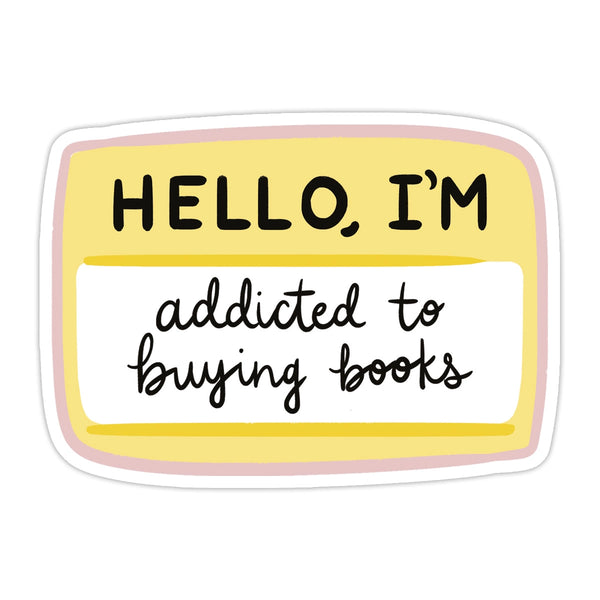 Buying Books Sticker at Sew Bonita in Corpus Christi, TX.