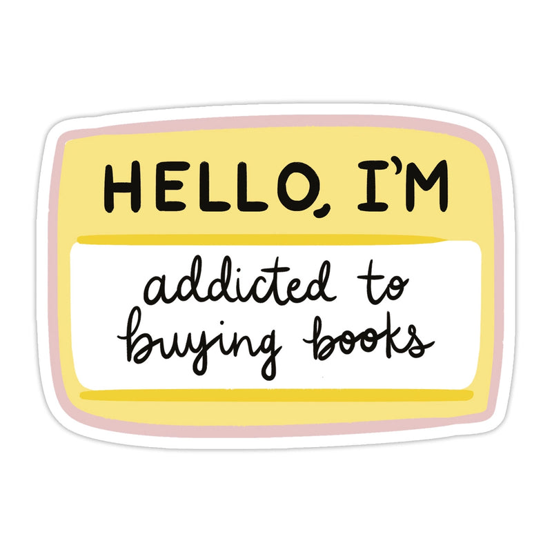 Buying Books Sticker at Sew Bonita in Corpus Christi, TX.