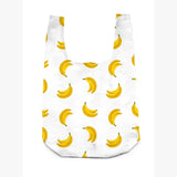 Ripe Yellow Banana - 2-in-1 Bag Charm & Reusable Shopper Bag