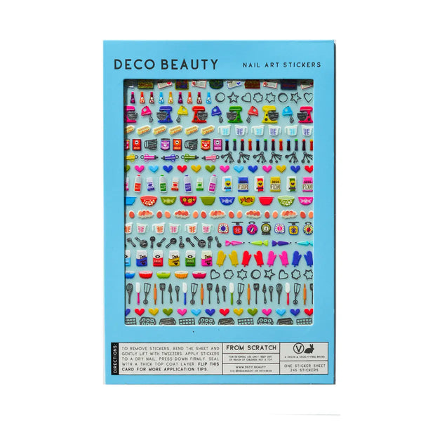 From Scratch Nail Art Stickers