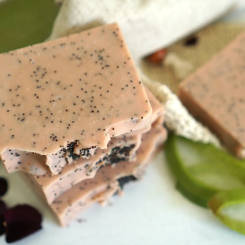 Exfoliating Aloe Rose Soap
