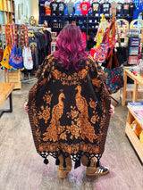 Peacocks Pancho (Multiple Colors)