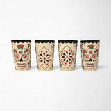 Sugar Skull Shot Glass