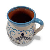 Blue w/ Trim Engobe Mug